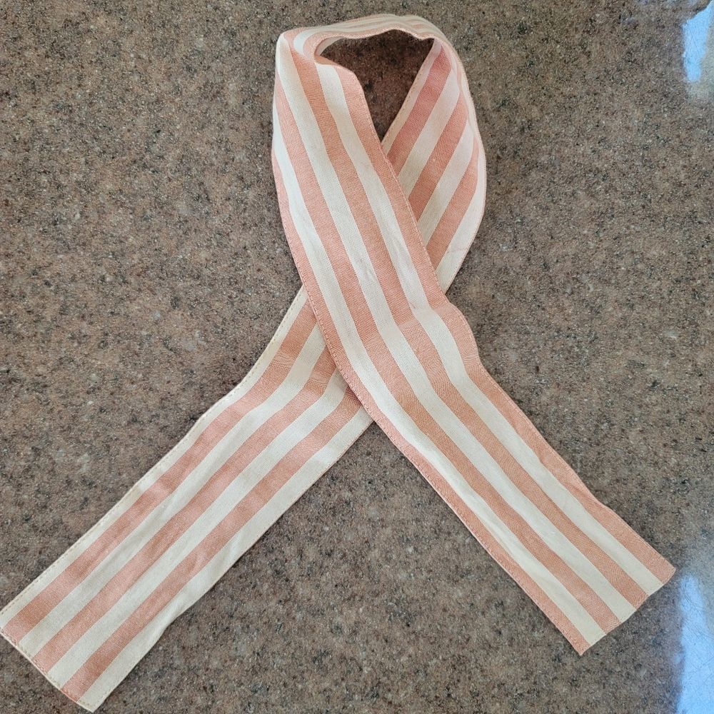 Lacey Lane pastel orange pink vintage cream headwrap baby girl
